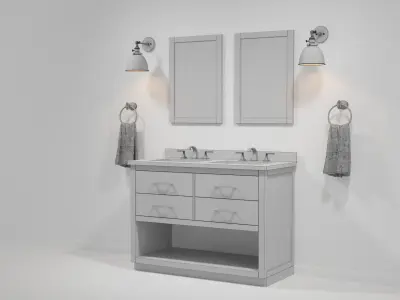 OVE Brookside 48 Fu Yuan Wax Pine 3D model