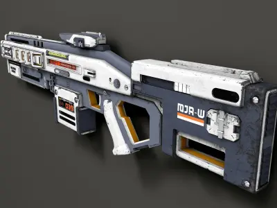 Si Fi - Weapon by M 3D model