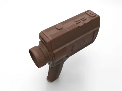 camera old 3D print model