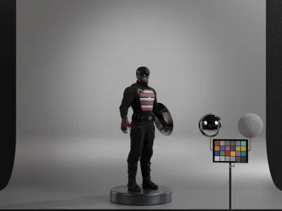 US Agent 3D model