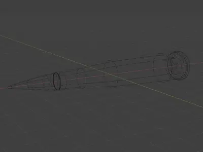Sniper Bullet Free 3D model