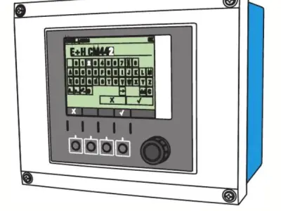 Endress Hauser CM442 Universal multi controller model only 3D model