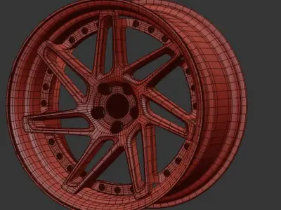 Work Zeast ST3 wheel 3D model
