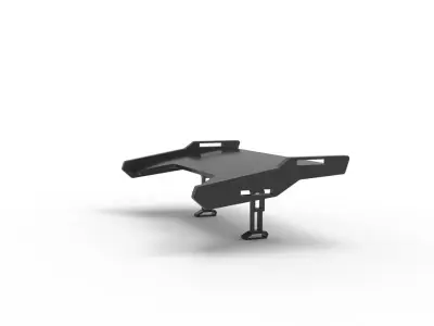 spoiler black series Carbon part  3D model