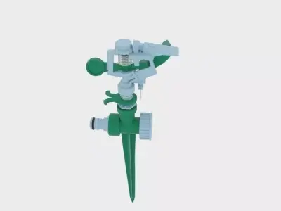 Kingfisher Impulse Garden Sprinkler Low-poly 3D model