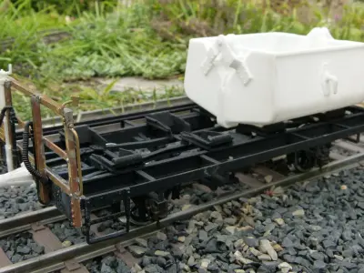 Steinkuebelwagen der Harzquerbahn  3D model