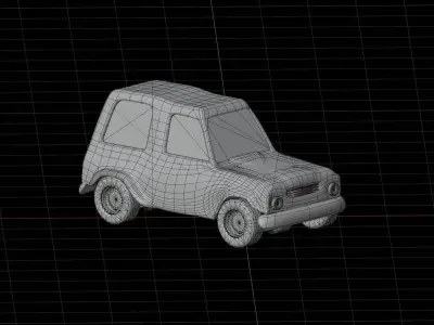 Military Car 3D Illustration 3D model by slabdsgn