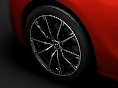 Toyota GT 86 2016 wheel 3D model