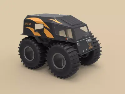 SHERP ATV 3D model purchase