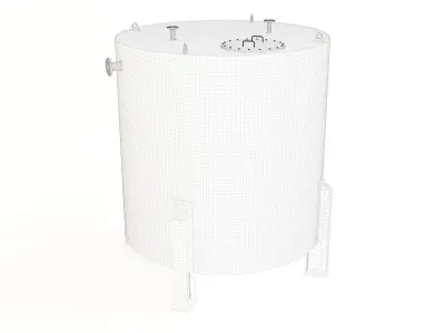 Tank 8000 liters 3D model