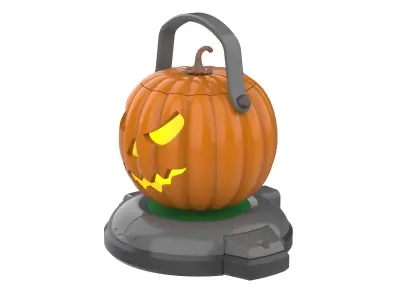 Pumpkin Loot Box - Overwatch - STL CAD bundle - Commercial Use 3D print model