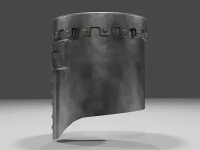 Crusader helmet 3D model
