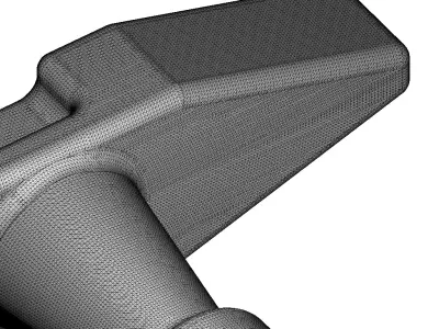 Industrial Drum Key 3D print model