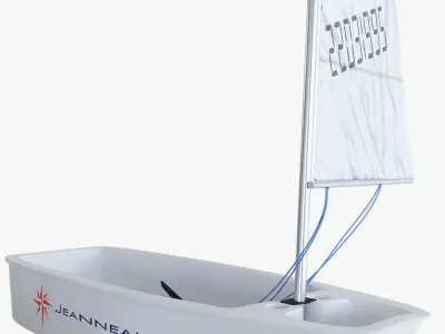 Sailboat Boat 3D model