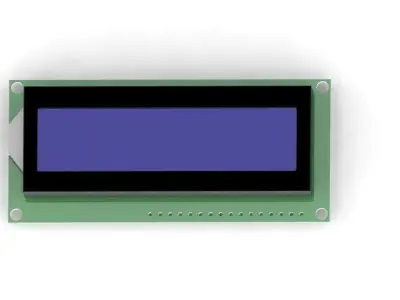 LCD 16x2 Free 3D model