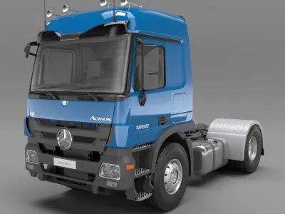 MERCEDES-BENZ - ACTROS 1860 LS F04 EURO 5 3D model