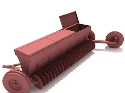 Seeding Machine 3D model