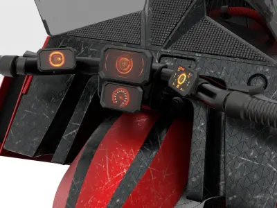 Akira Bike  3D model