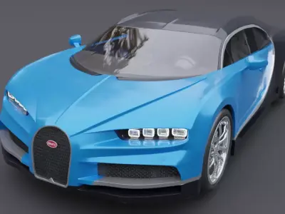 Bugatti Chiron 3D model