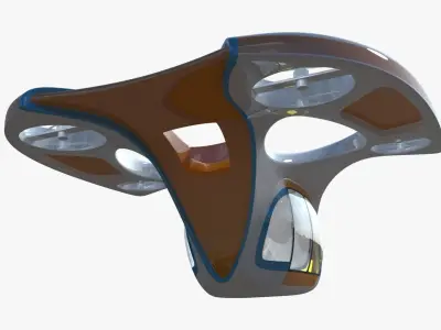 Passenger drone II 3D model