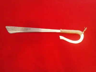 WG 7002 - Ersatz falchion v1 Low-poly 3D model