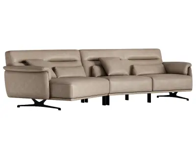  LEO Sofa By  NIKATOR 3D model