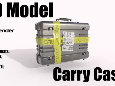 Sci-Fi Case  3D model
