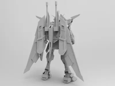 Infinite Justice Gundam 3D model