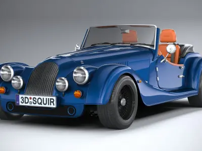 Morgan Plus Four 2021 3D model purchase