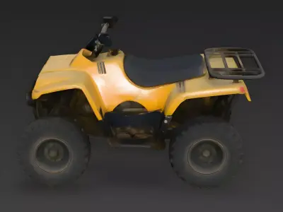 Outback-Runner ATV 3D Model Low-poly 3D model