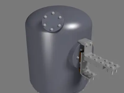 Current transformer 3D model