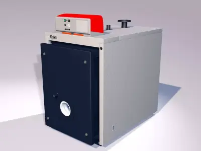 Industrial boiler UNICAL TX180 3D model