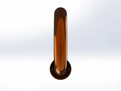 Mosquetao Oval STF Steelflex Carbiner 3D model