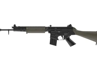 FN CAL 3D model