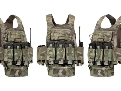 FERRO CONCEPTS MINI DANGLER POUCH Low-poly 3D model