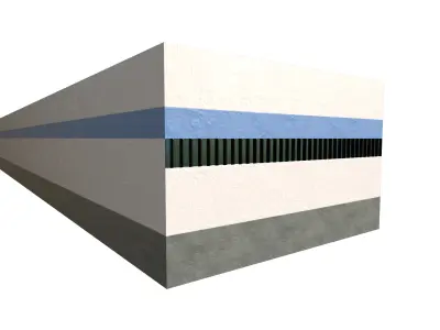 Large Plane Hangar Low-poly 3D model