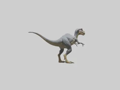 Eoraptor model Low-poly 3D model