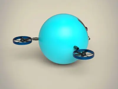 Spy drone 3D model