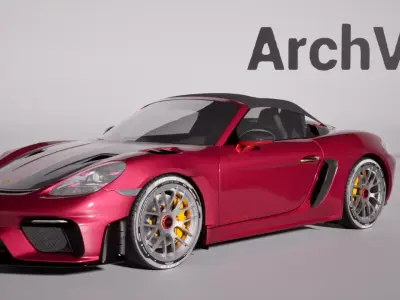 ArchViz Car Assets P15 - Unreal Engine 5 3D model