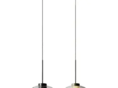 Muuto Two Layer Pendant Lamp 3D model