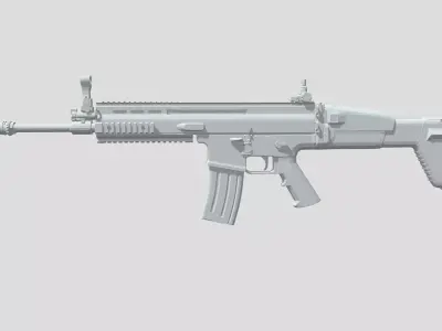 Rifle gun 3D model