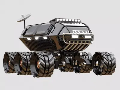 Rover Mars explorer  3D model