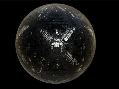 PBR Sci-Fi Seamless Realistic Material SBSAR 4k Texture 040 Texture