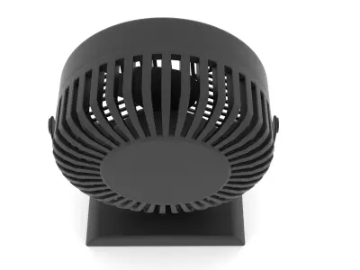 Table Fan Low-poly 3D model purchase