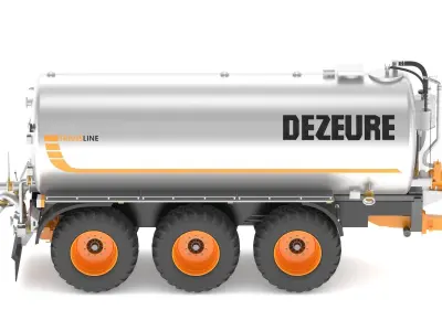 Dezeure Slurry Spreader Transline 3D model