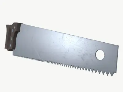 Hand Saw 3D model 3