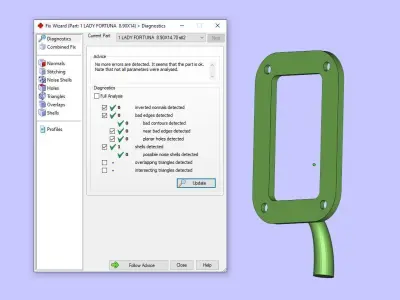1 LADY FORTUNA   3D print model