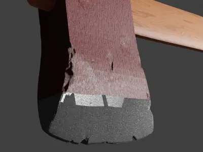 Fire Axe 3D Model 3D model