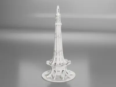 Pakistani Monuments 3D model