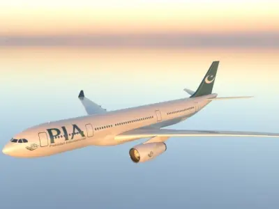 Aircraft Low-poly 3D model purchase